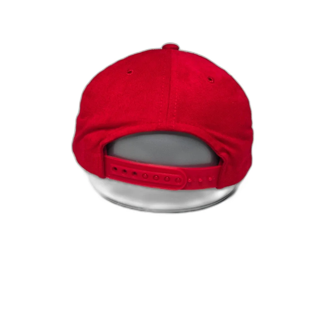 Boro Sand & Stone Corp Red Snapback Hat | Yupoong One Size Adjustable Cap